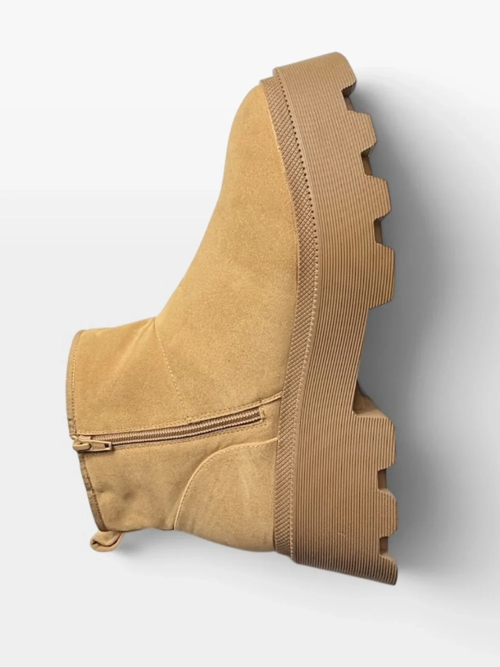 Universal Thread Women's Rowland Winter Boot Size 11 Tan Sherpa Lining Winter